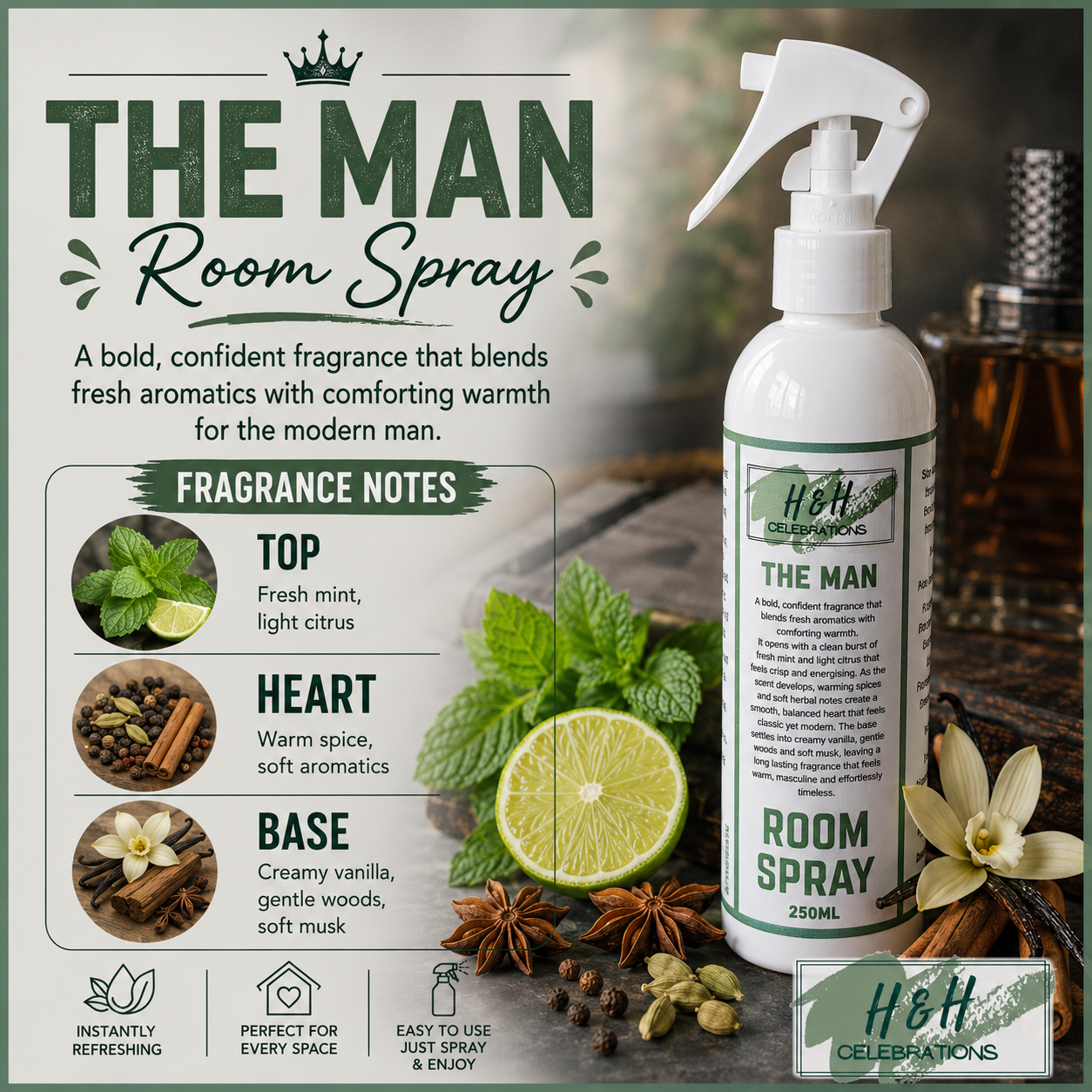 The Man Room Spray 250ml
