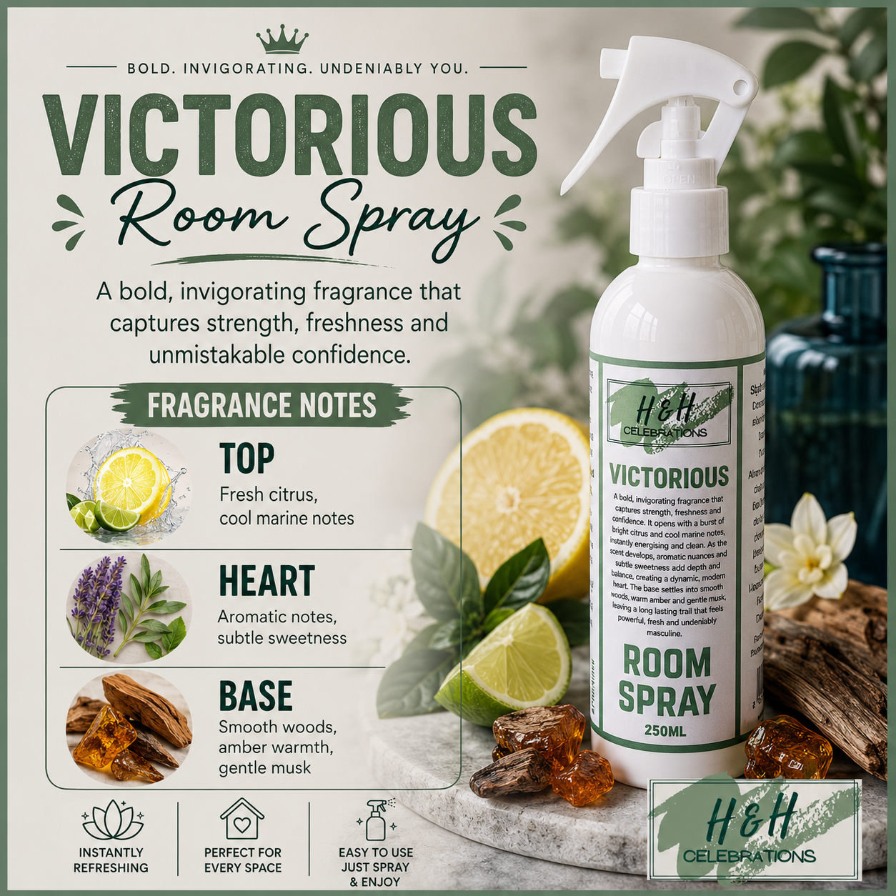 Victorious Room Spray 250ml