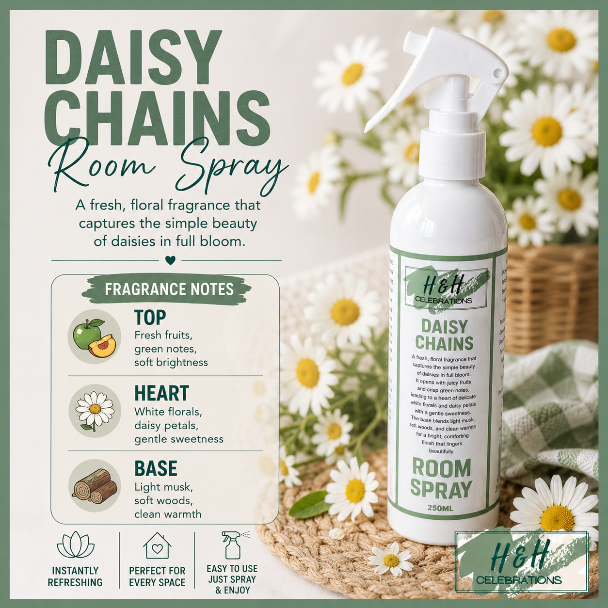 Daisy Chains Room Spray 250ml