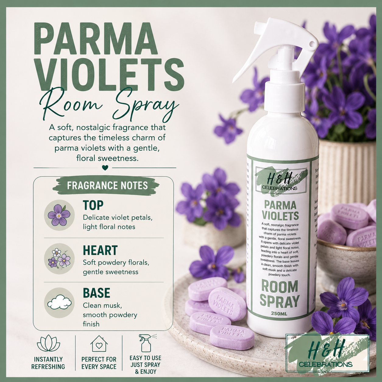 Parma Violets Room Spray 250ml