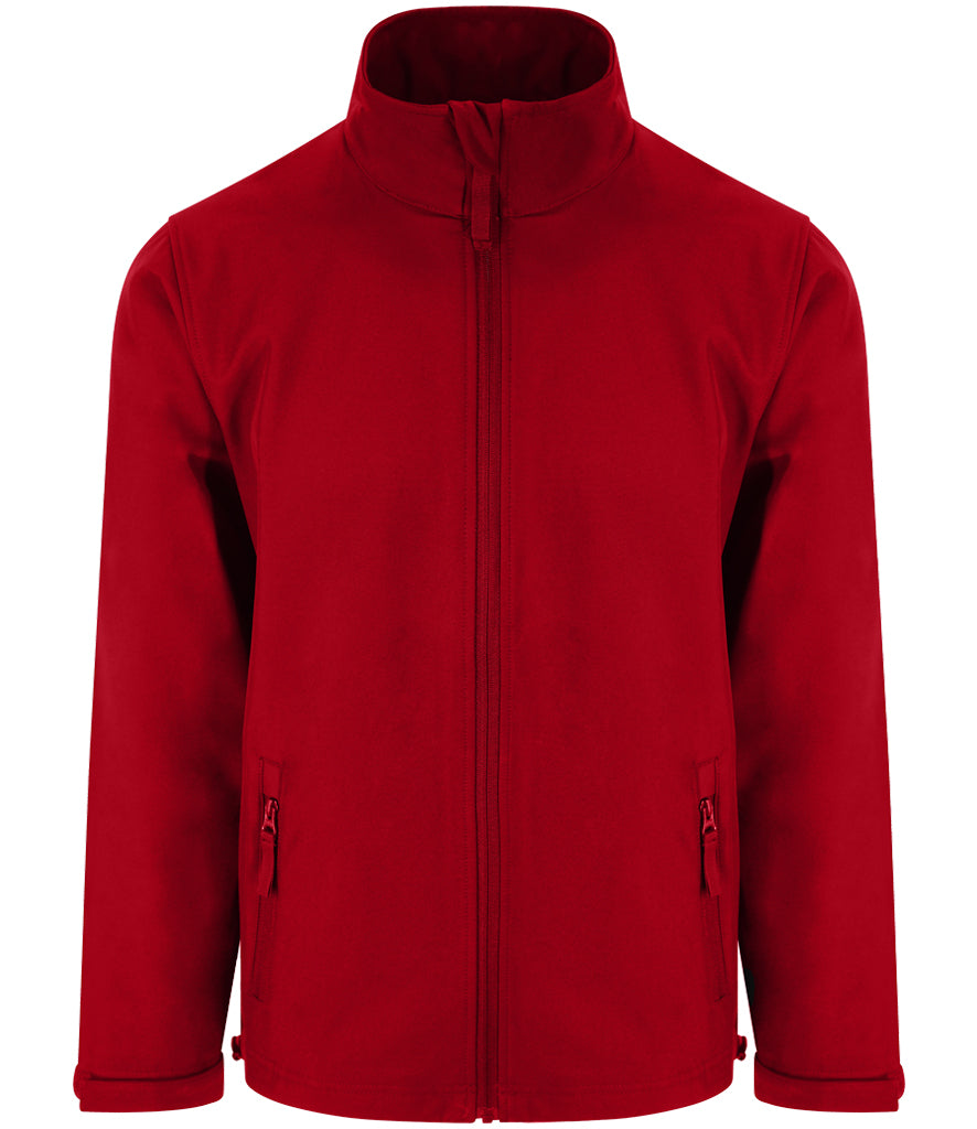 Rolling Oval Two Layer Soft Shell Jacket For Adults