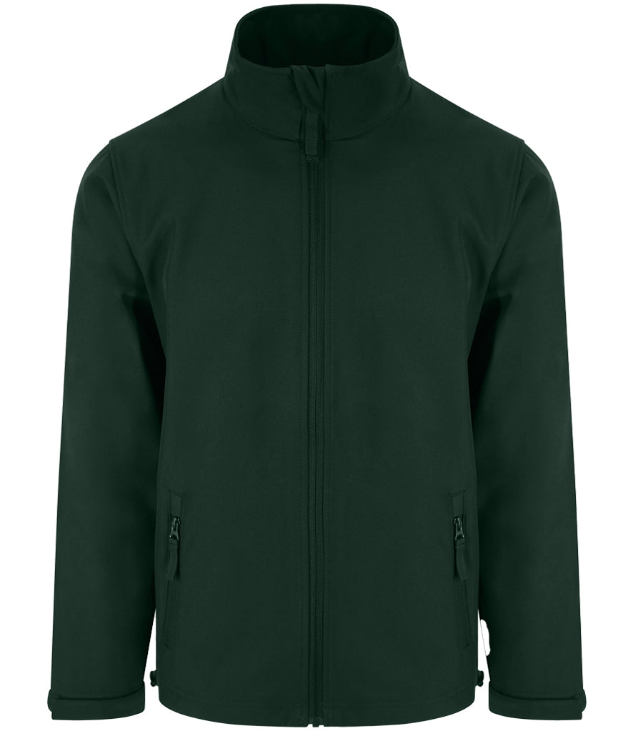 Rolling Oval Two Layer Soft Shell Jacket For Adults