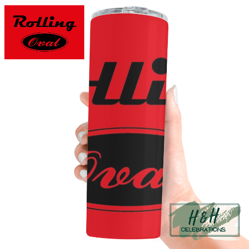 Rolling Oval 20oz Skinny Tumbler