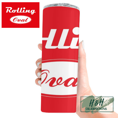Rolling Oval 20oz Skinny Tumbler