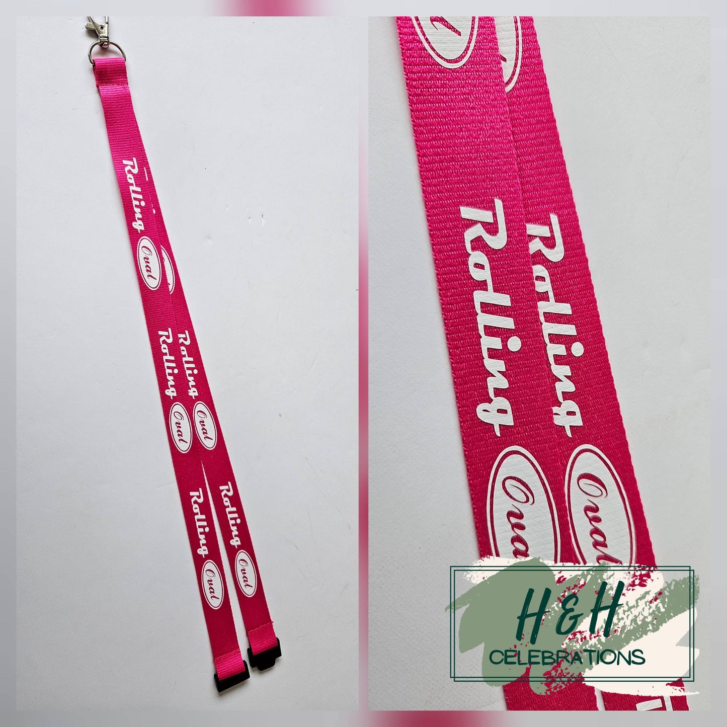 Rolling Oval Lanyard