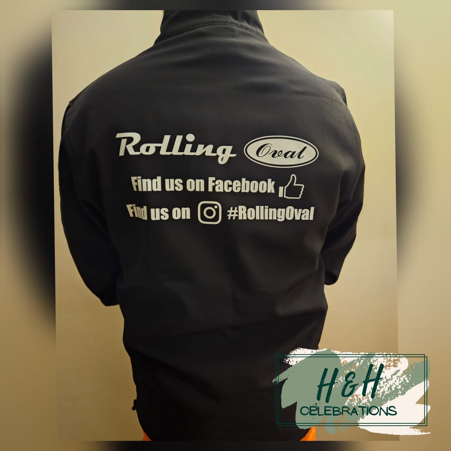 Rolling Oval Two Layer Soft Shell Jacket For Adults