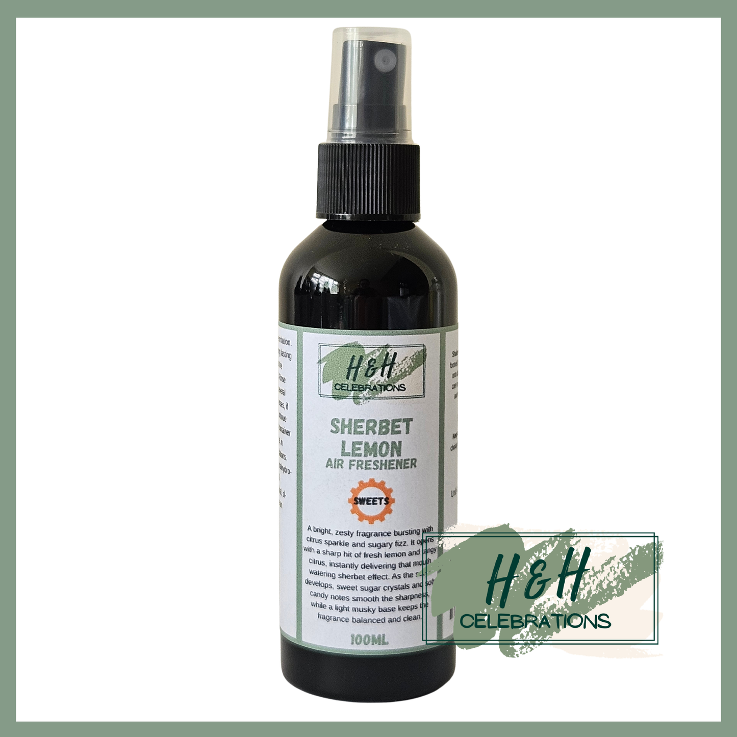 Sherbet Lemon Air Freshener Spray 100ml