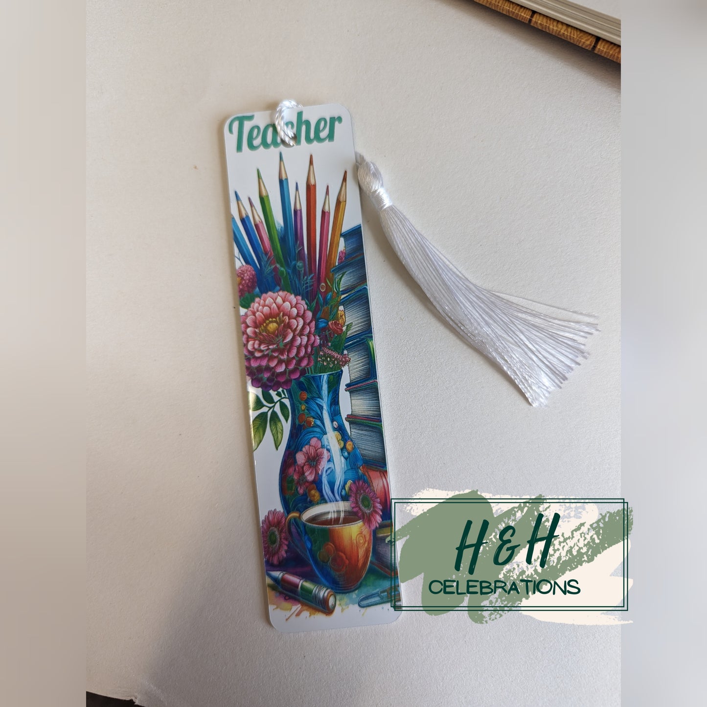 Teacher Themed Bookmark