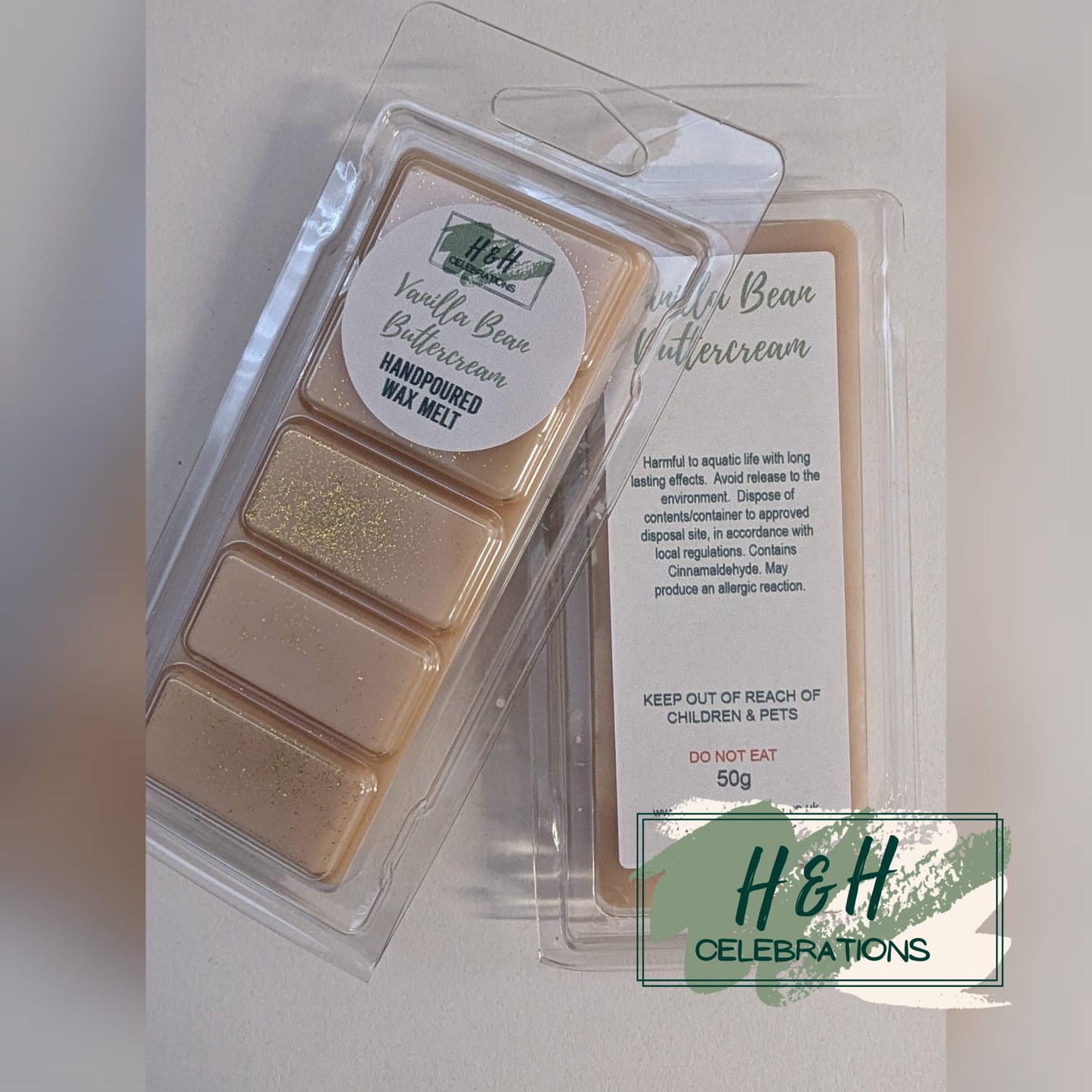 Vanilla Bean Buttercream Wax Melt Snap Bar