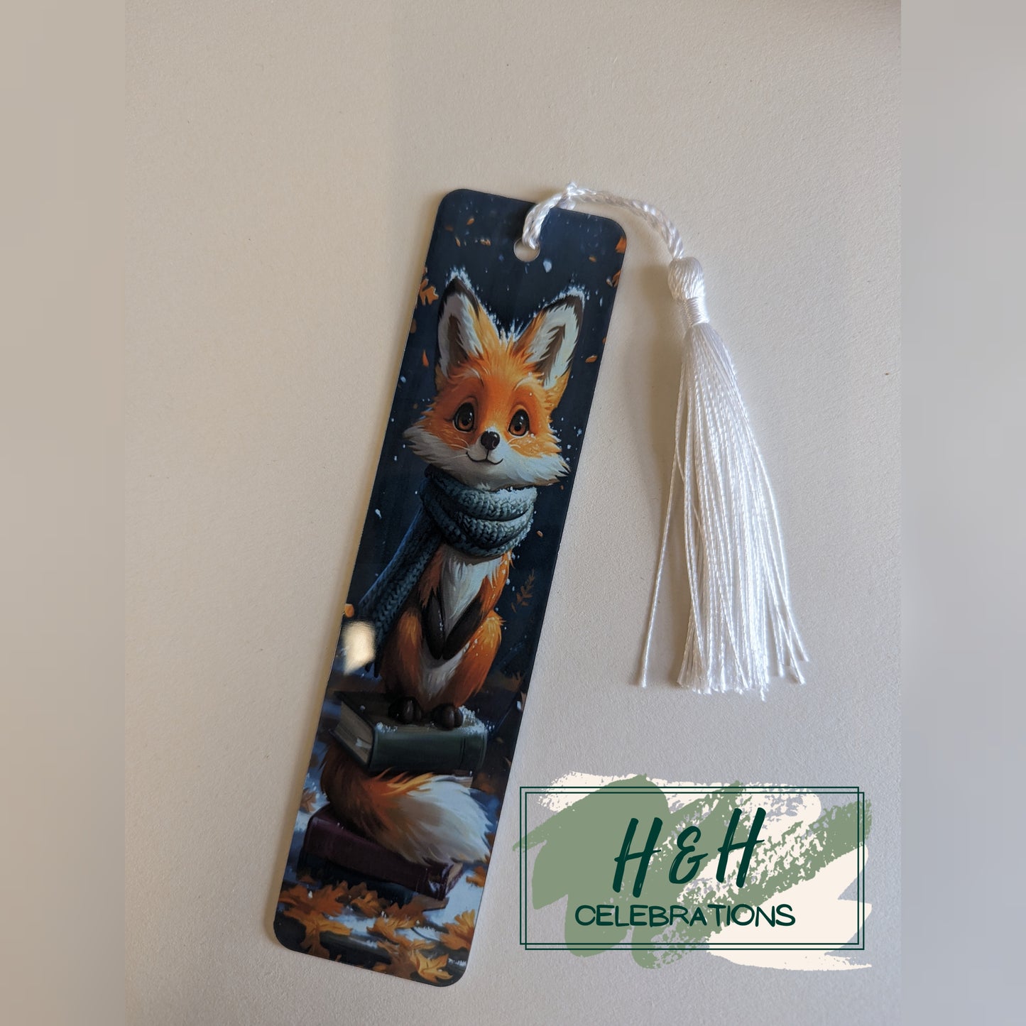 Winter Fox Bookmark