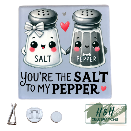 You're The Salt To My Pepper Acrylic Car Vent Air Freshener