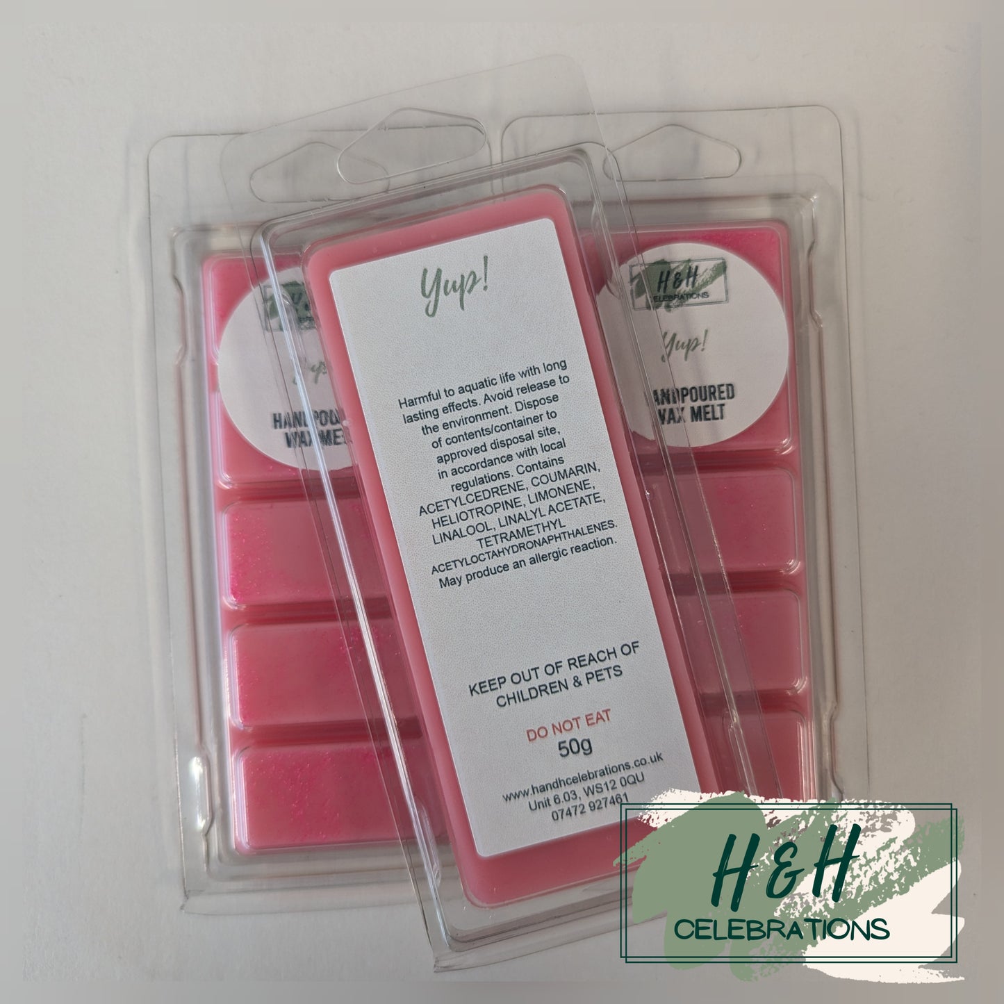 Yup! Wax Melt Snap Bar