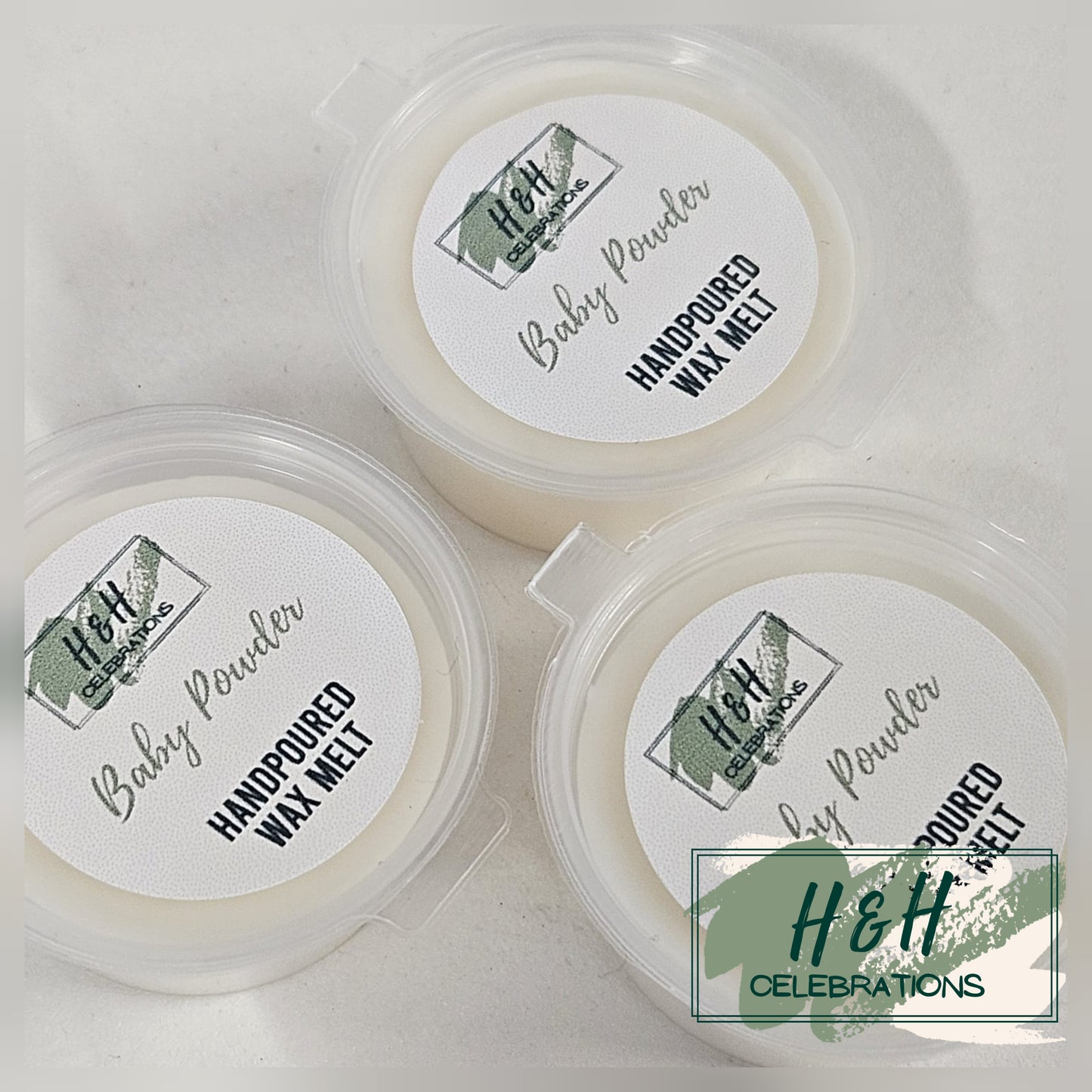 Baby Powder Wax Melt Shot Pot