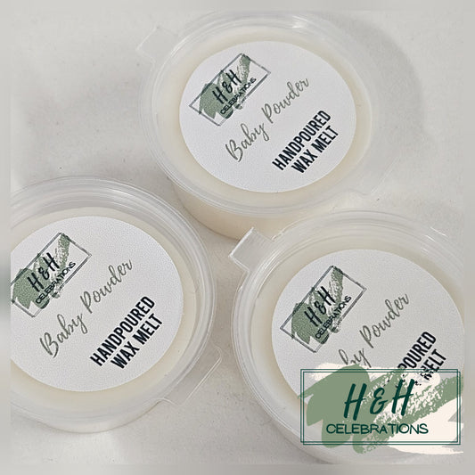 Baby Powder Wax Melt Shot Pot