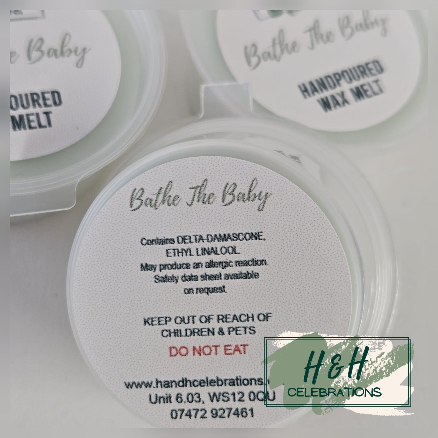 Bathe The Baby Wax Melt Shot Pot