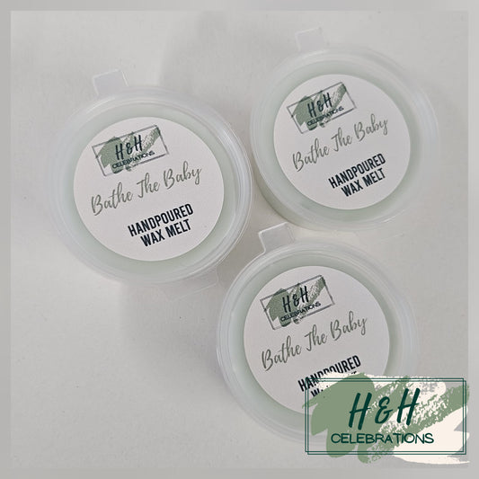 Bathe The Baby Wax Melt Shot Pot
