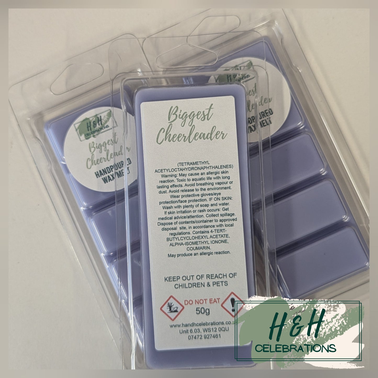 Biggest Cheerleader Wax Melt Snap Bar