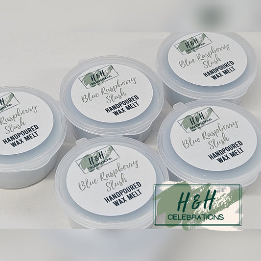 Blue Raspberry Slush Wax Melt 1oz Pot