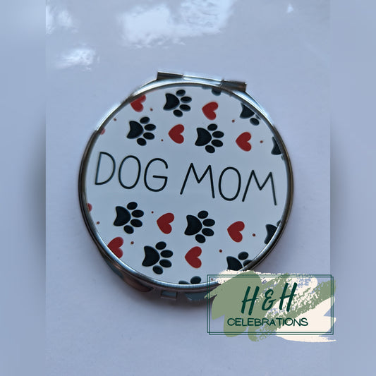 Dog Mom Compact Mirror