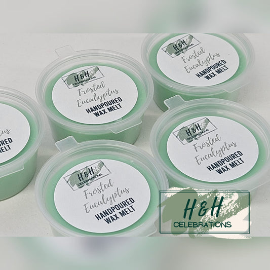 Frosted Eucalyptus Wax Melt 1oz Pot