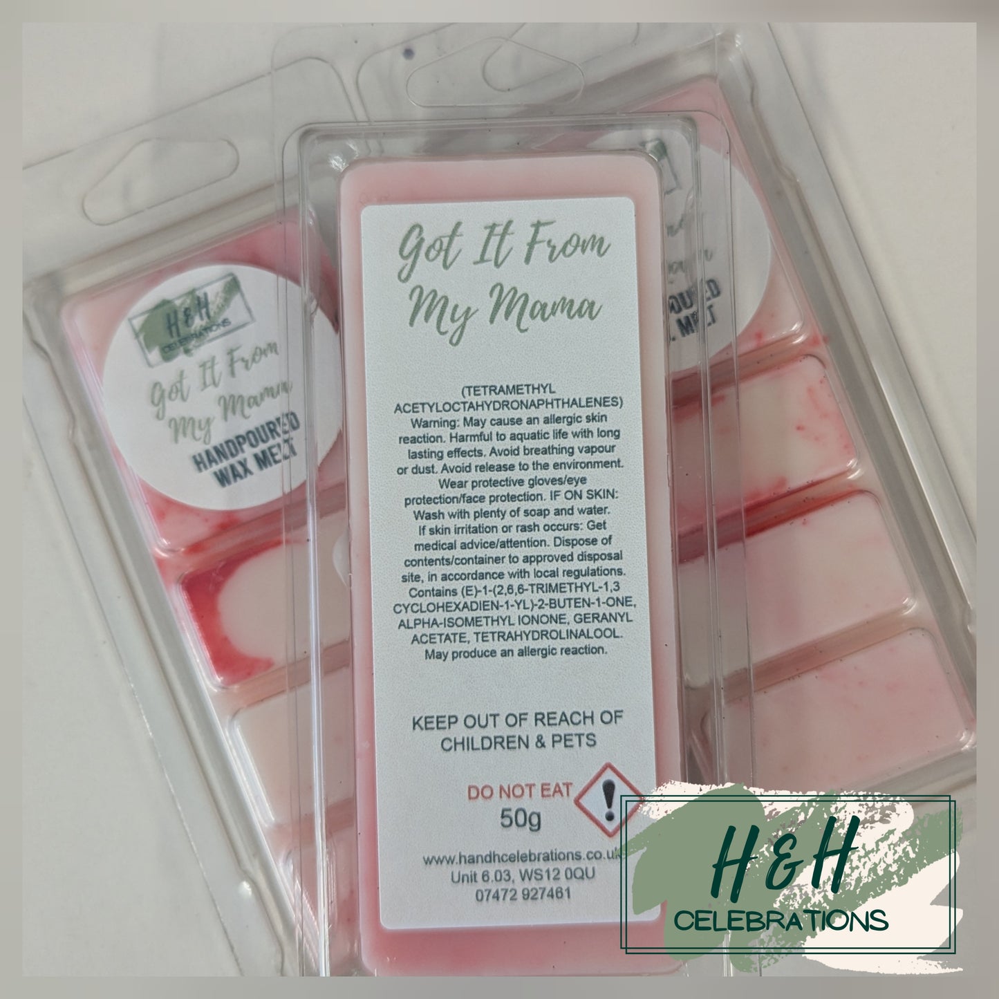 Got It From My Mama Wax Melt Snap Bar