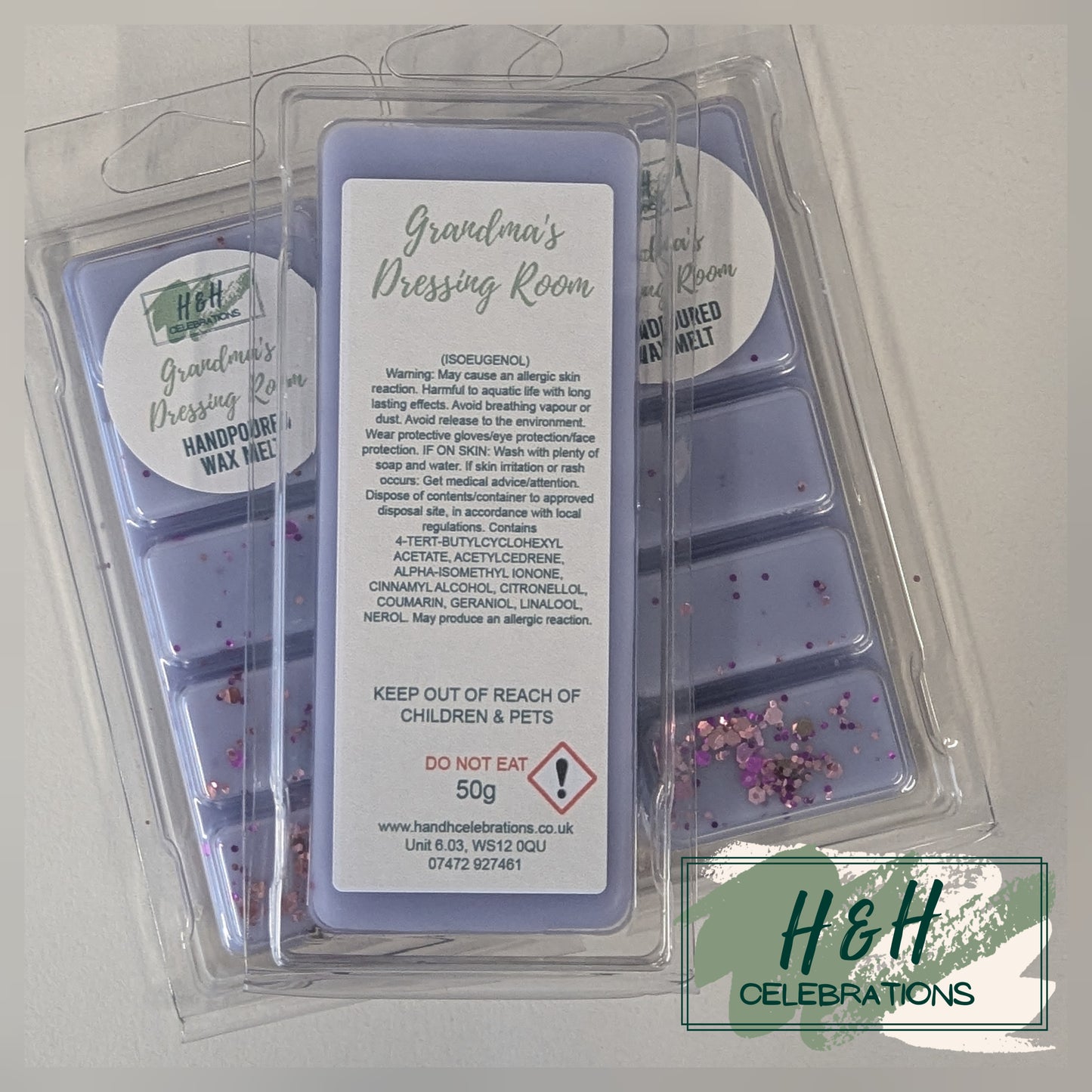 Grandma's Dressing Room Wax Melt Snap Bar
