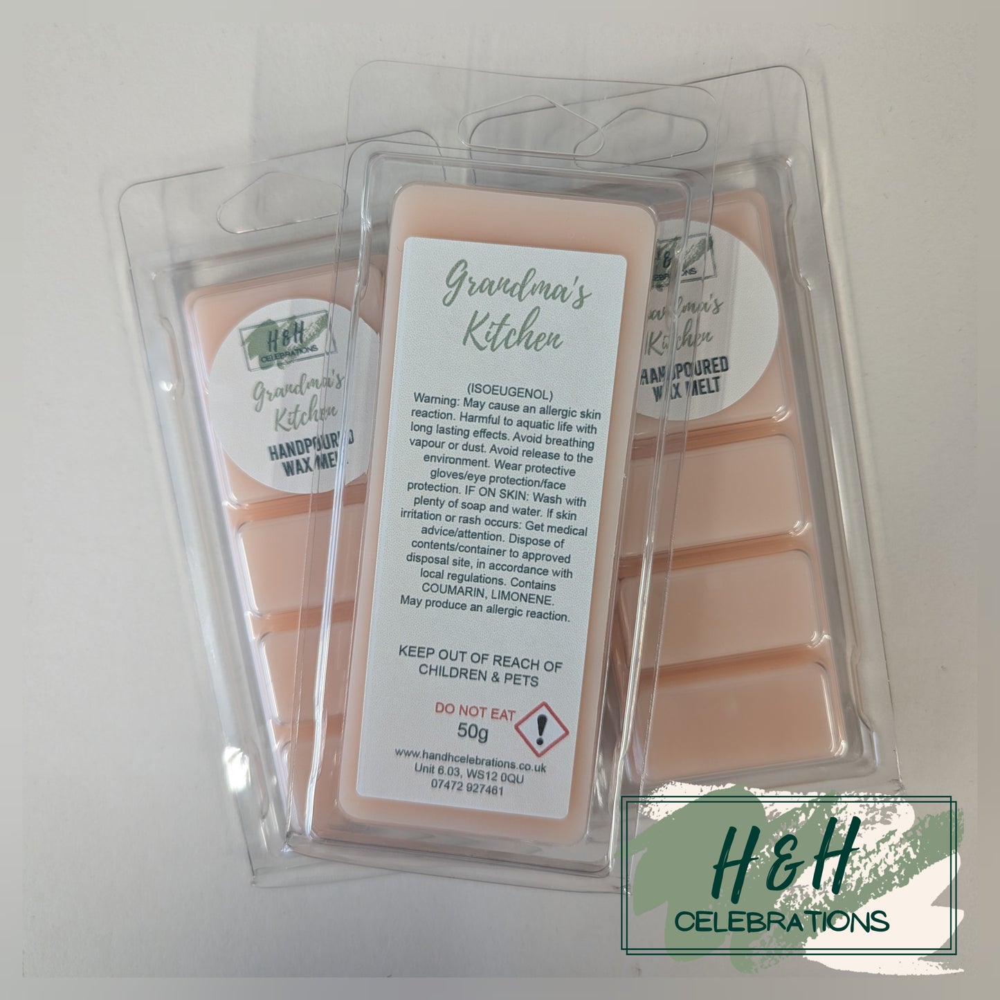 Grandma's Kitchen Wax Melt Snap Bar
