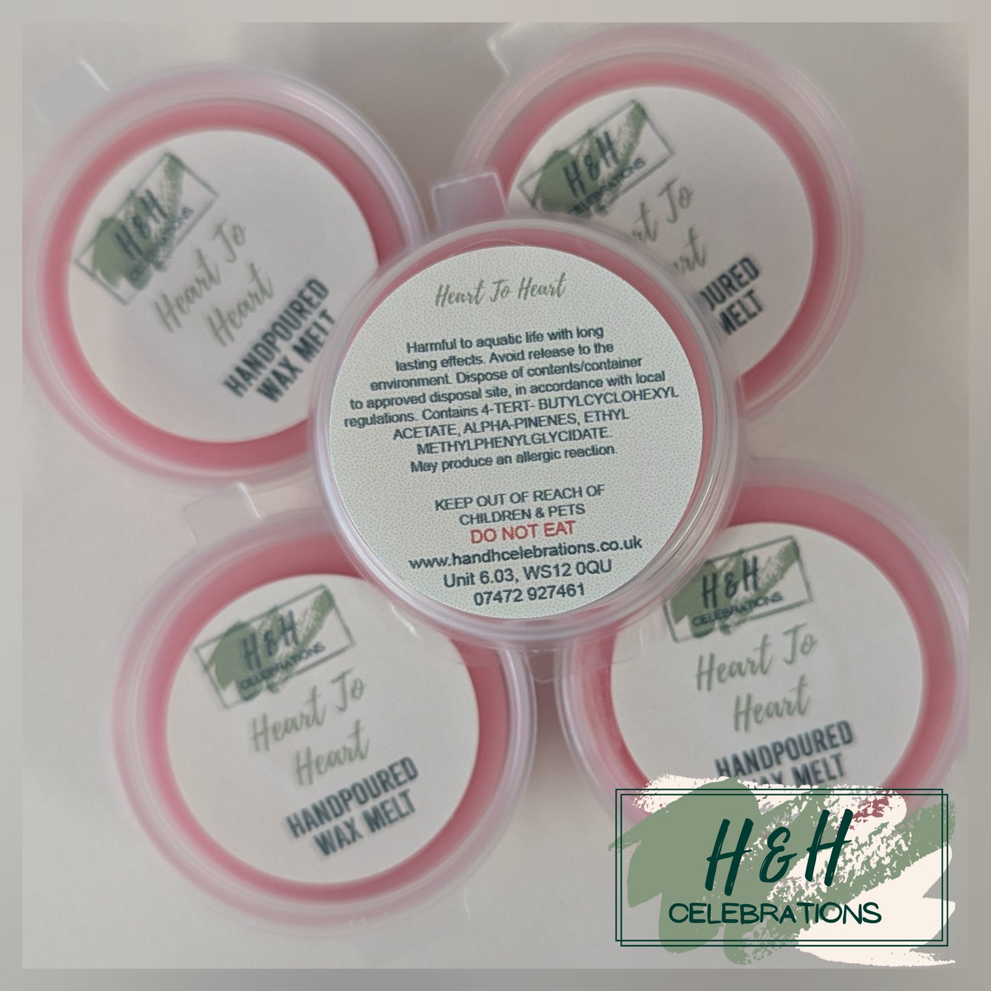 Heart To Heart Wax Melt Shot Pot