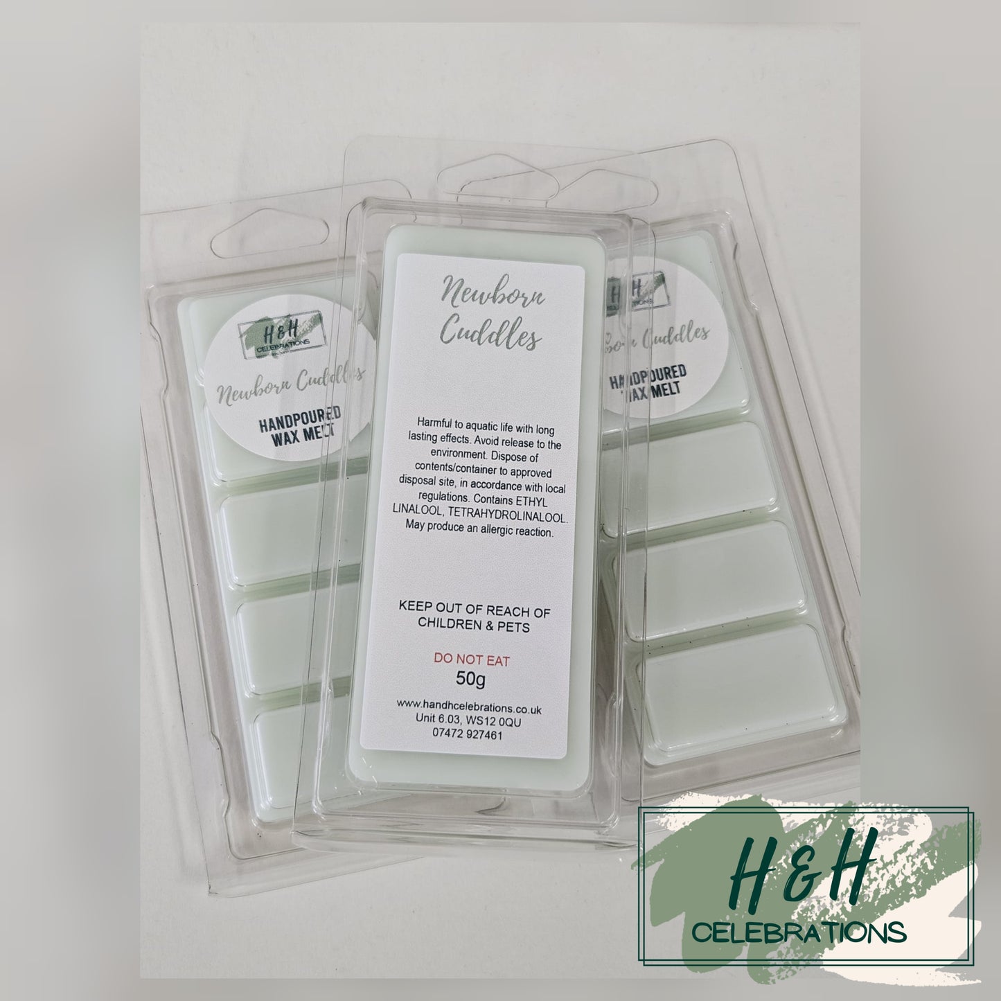 Newborn Cuddles Wax Melt Snap Bar