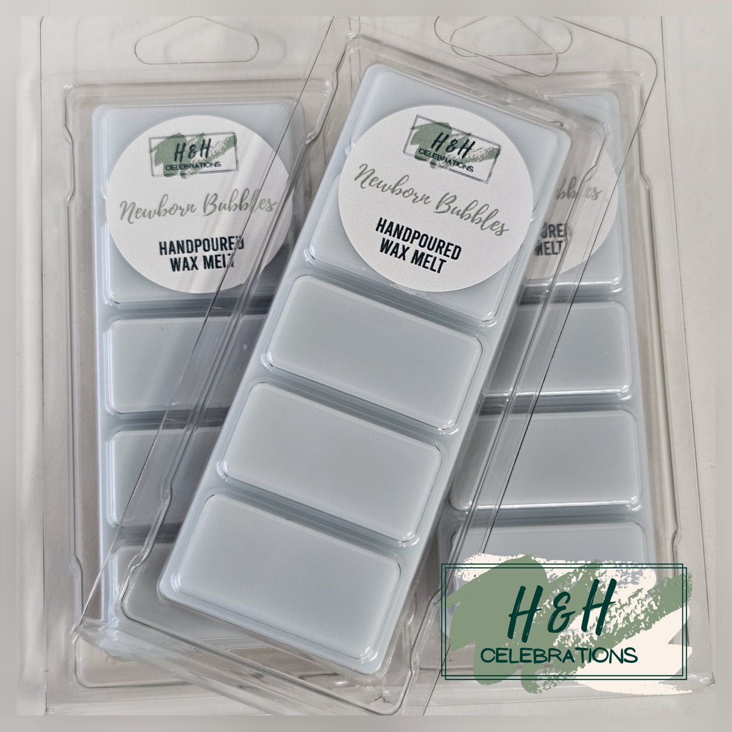 Newborn Bubbles Wax Melt Snap Bar