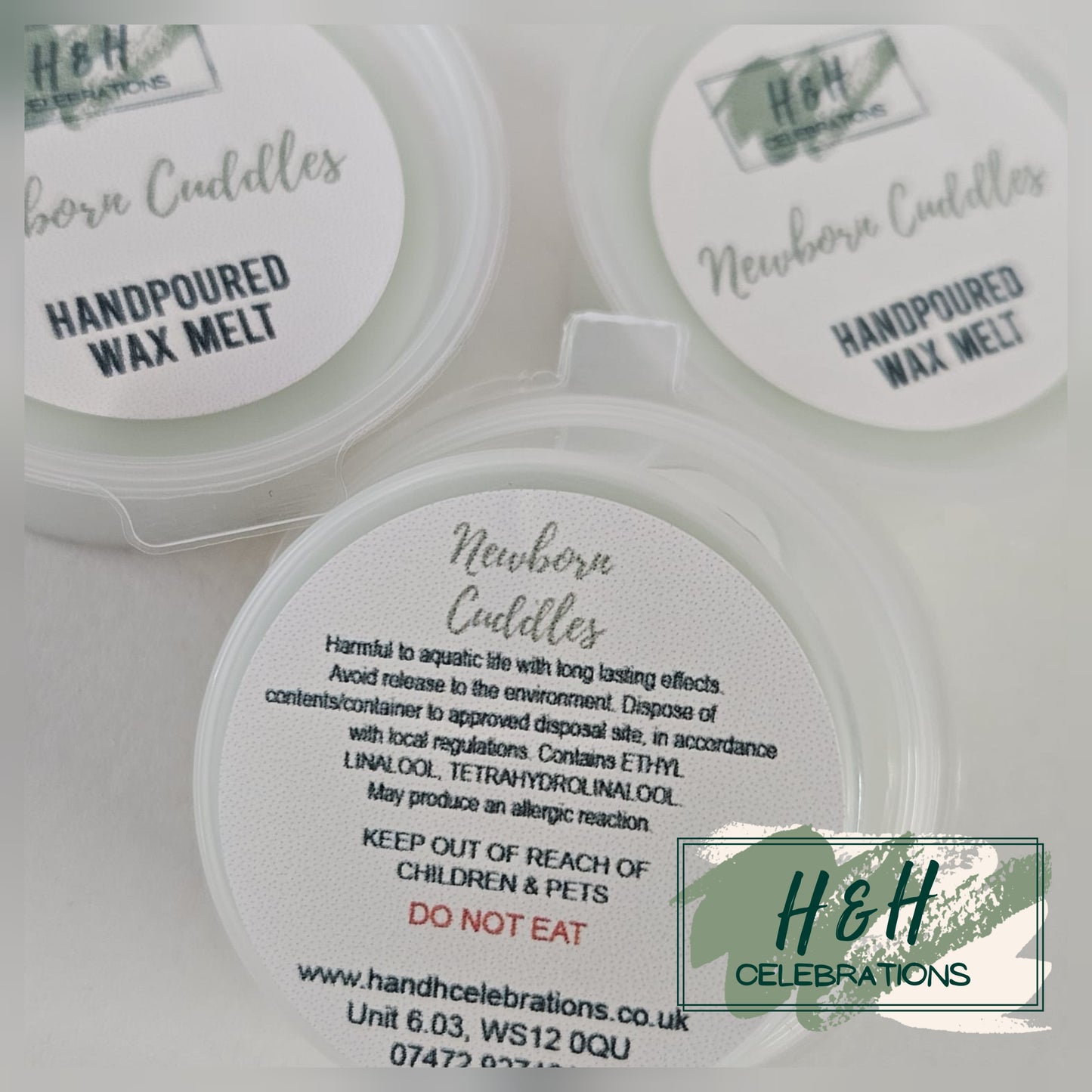 Newborn Cuddles Wax Melt Shot Pot
