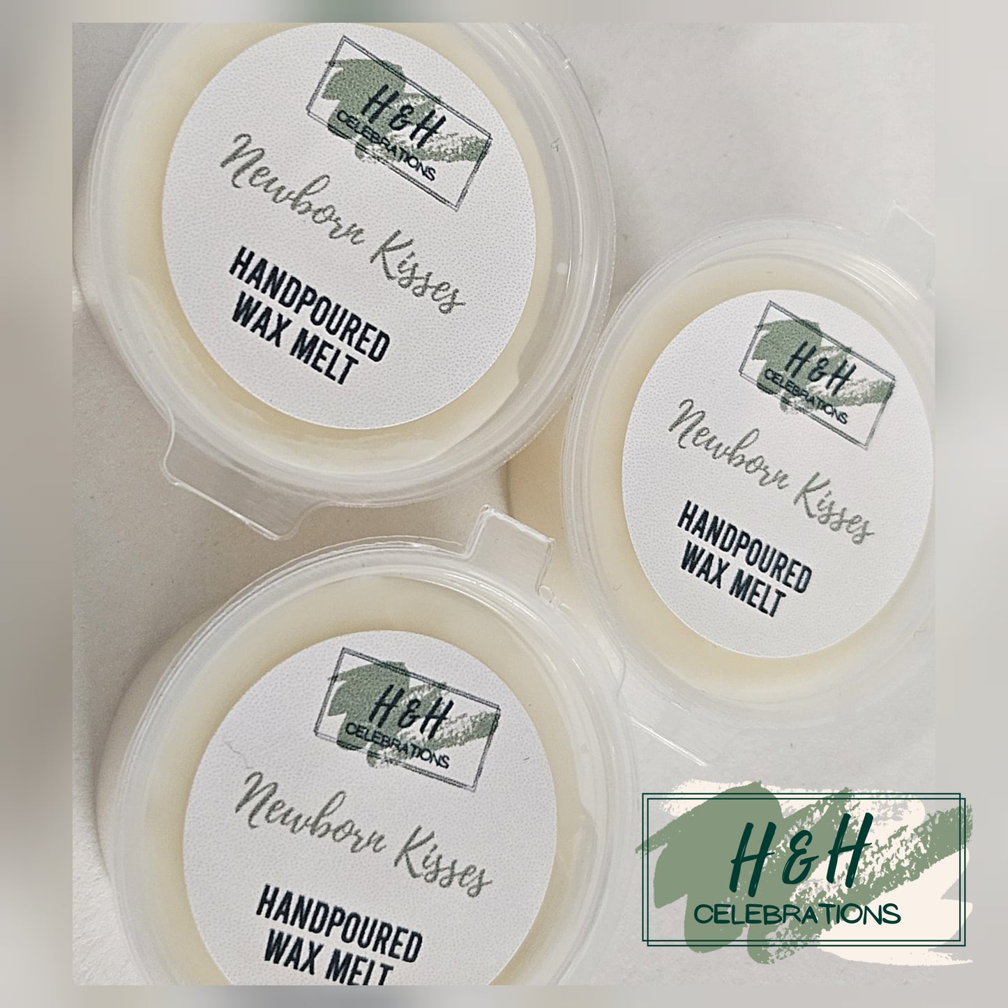 Newborn Kisses Wax Melt Shot Pot
