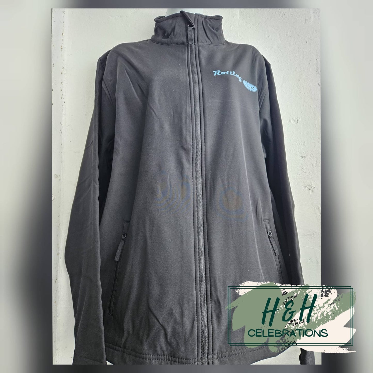 Rolling Oval Two Layer Soft Shell Jacket For Adults