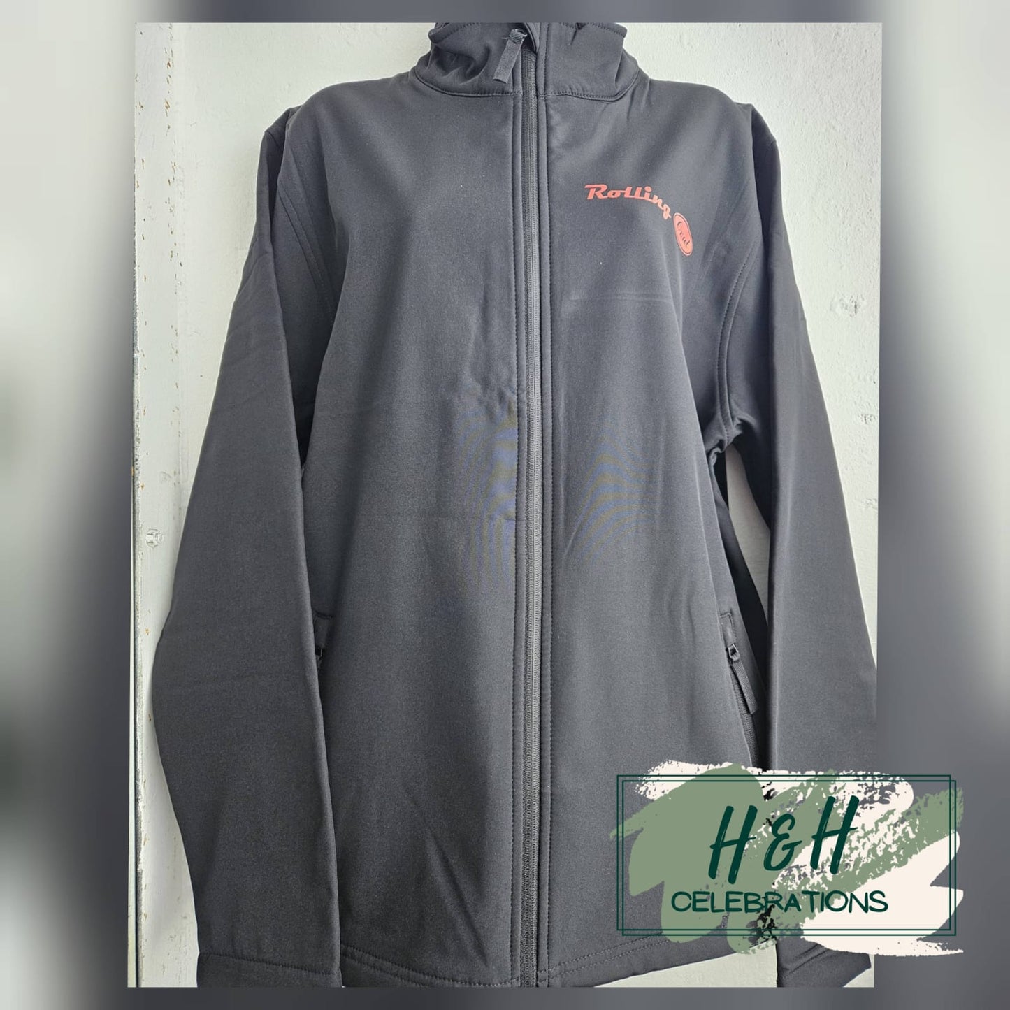 Rolling Oval Two Layer Soft Shell Jacket For Adults