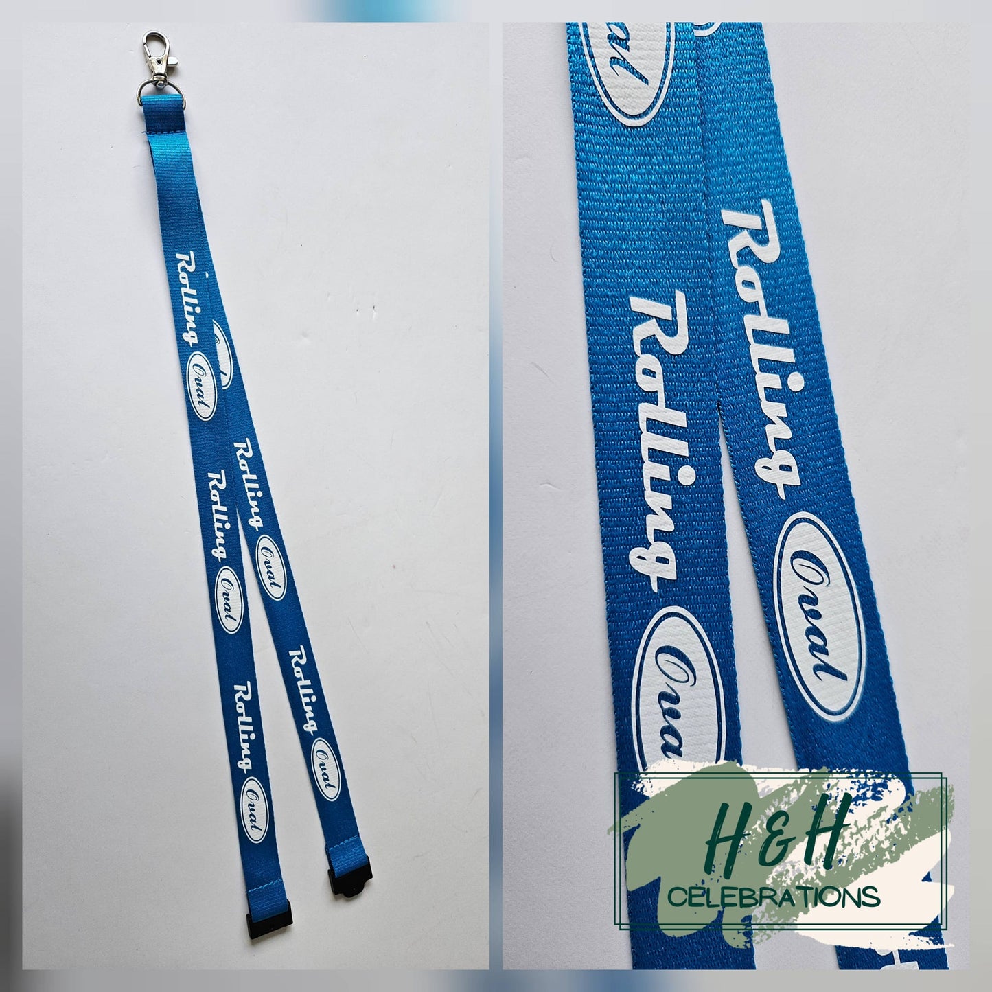 Rolling Oval Lanyard