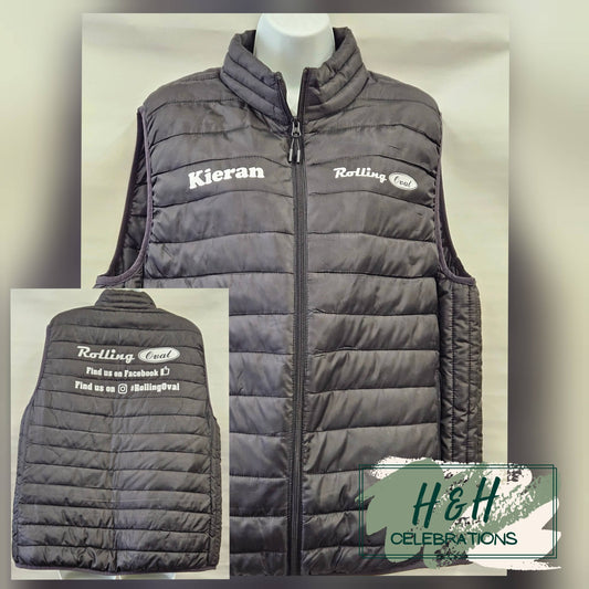 Rolling Oval Gilet For Men