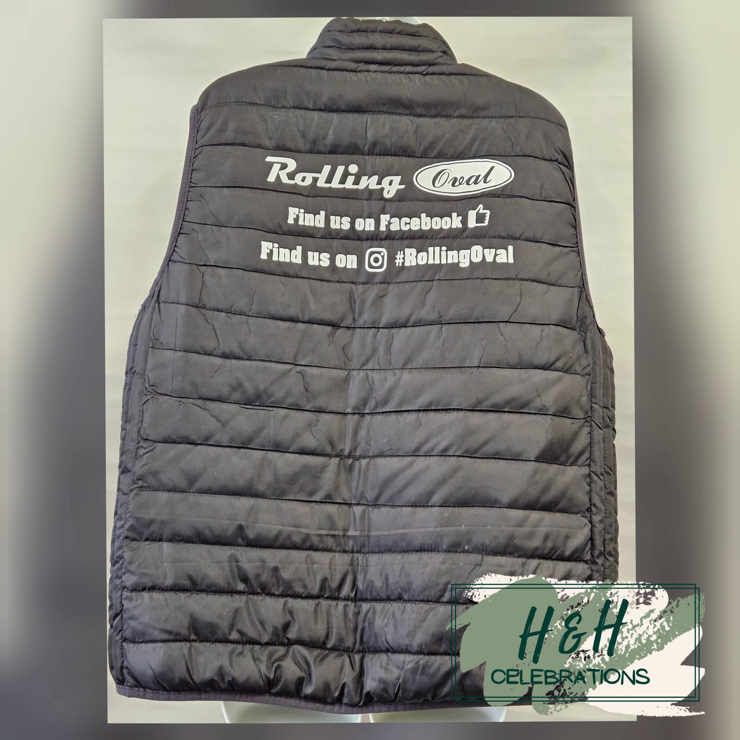 Rolling Oval Gilet For Men