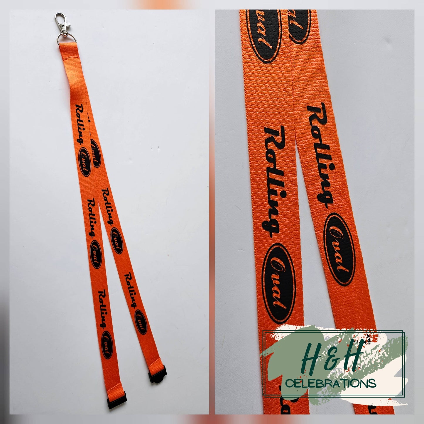 Rolling Oval Lanyard