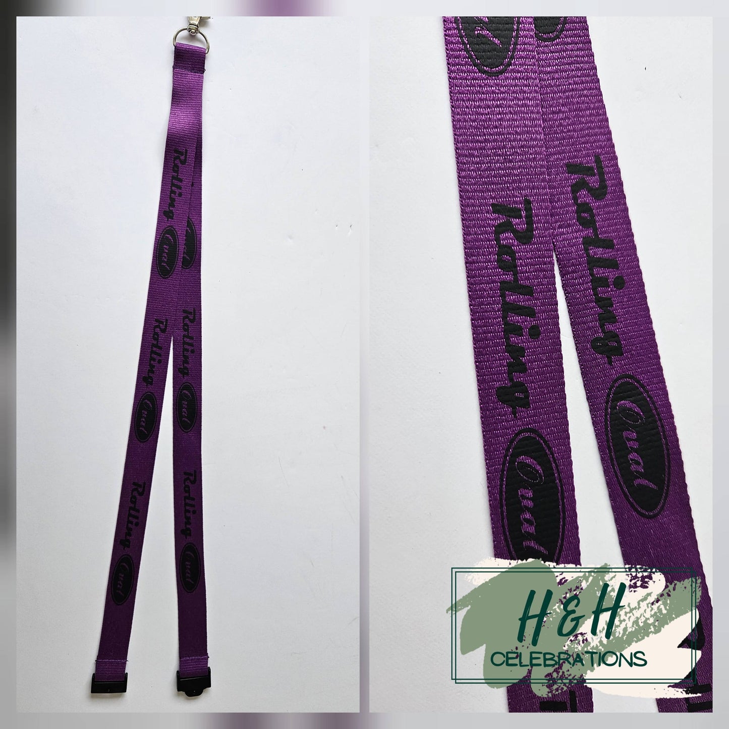 Rolling Oval Lanyard