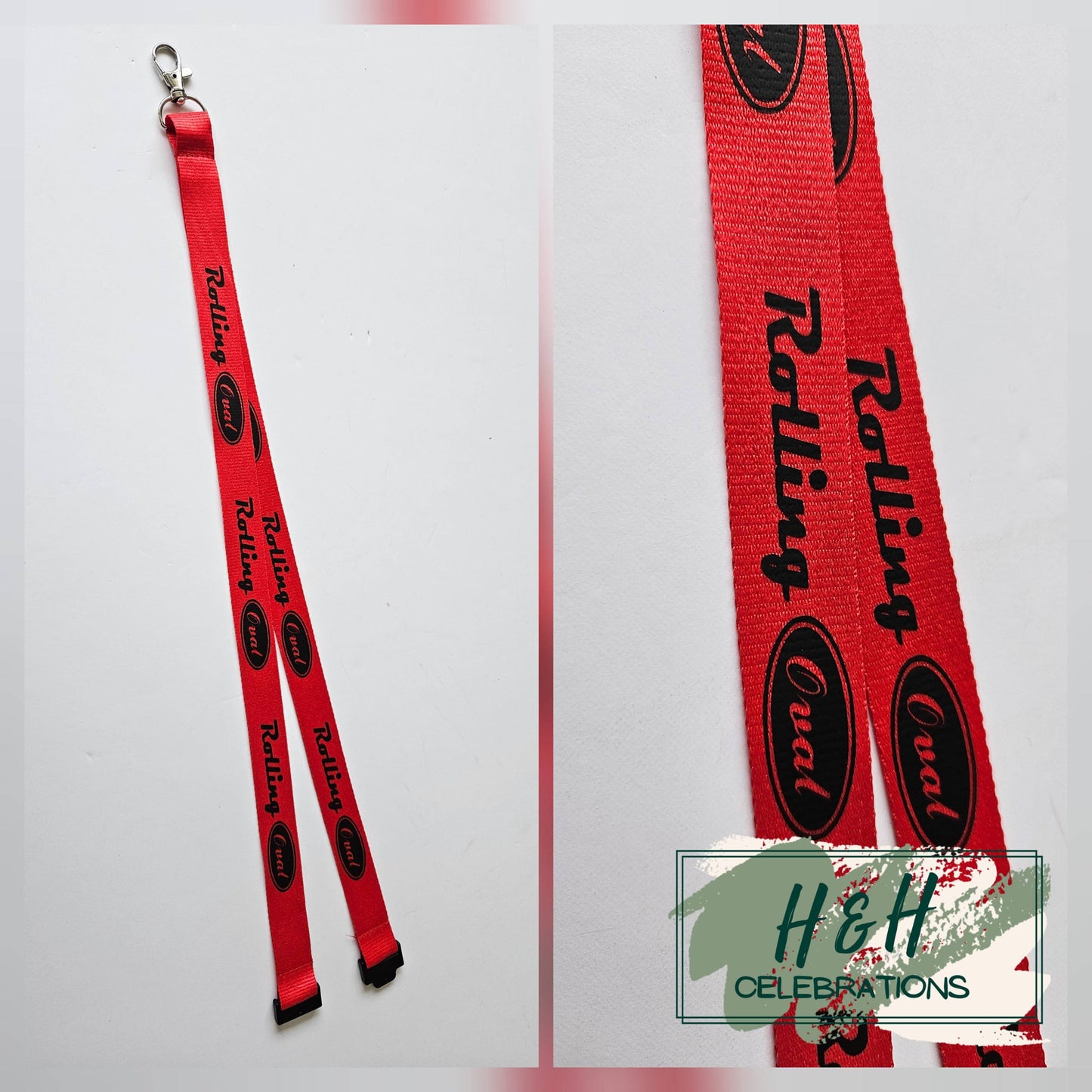 Rolling Oval Lanyard