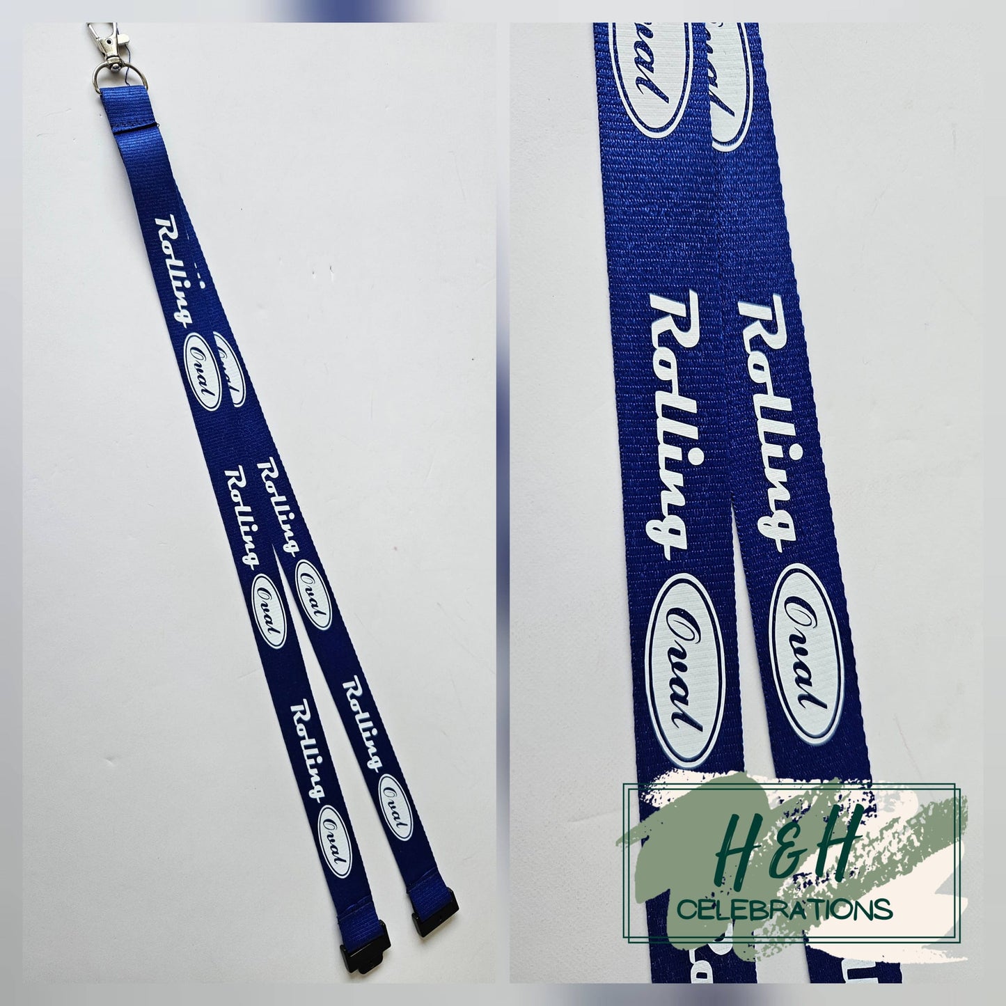 Rolling Oval Lanyard