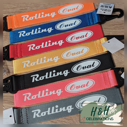 Rolling Oval Wristlet