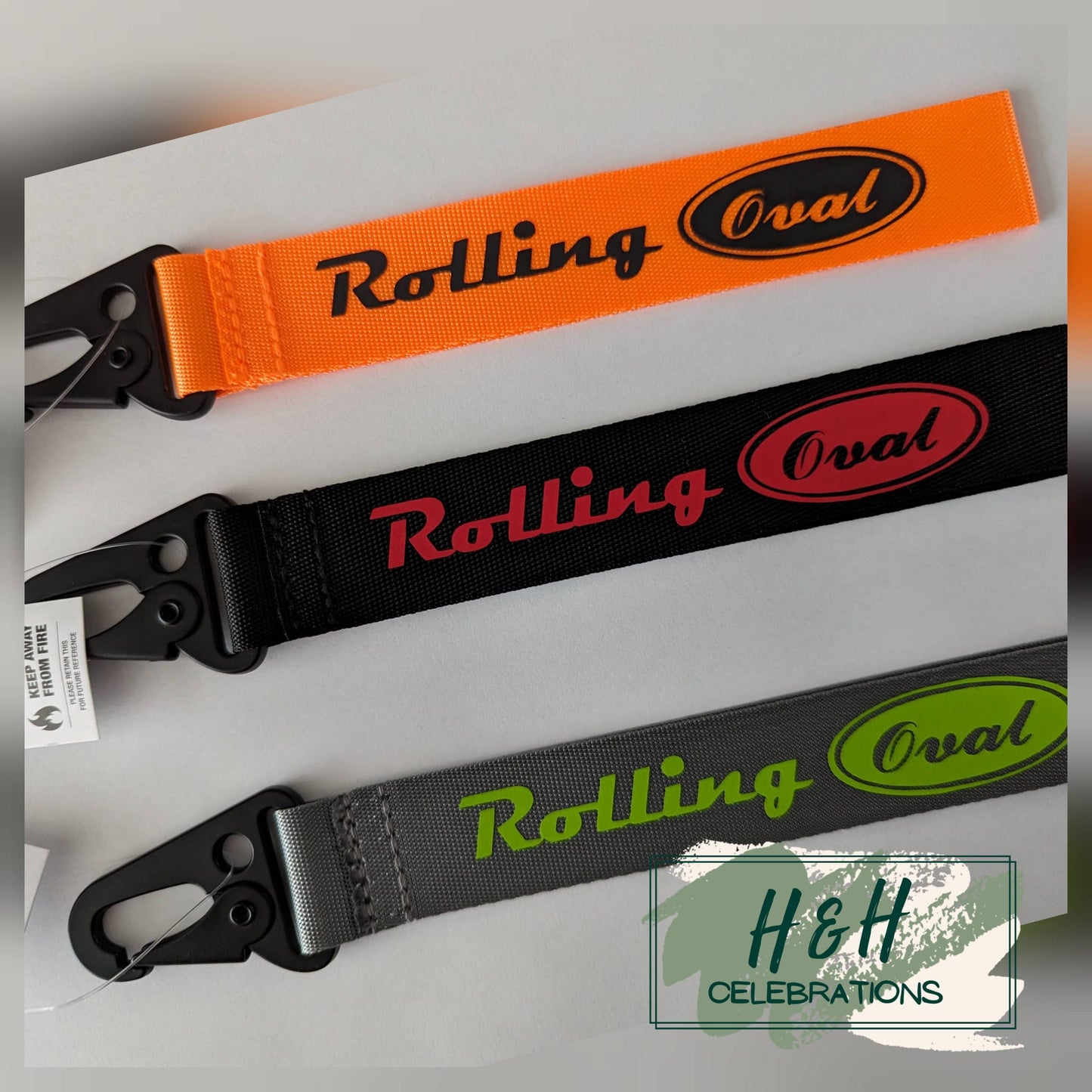 Rolling Oval Wristlet