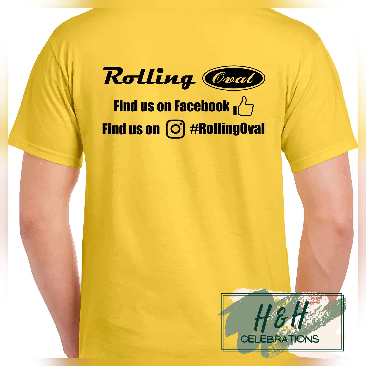 Rolling Oval T-Shirt For Kids - Daisy