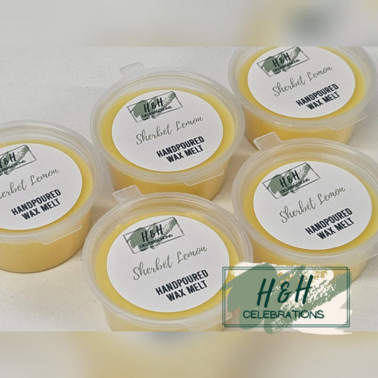 Sherbet Lemon Wax Melt 1oz Pot