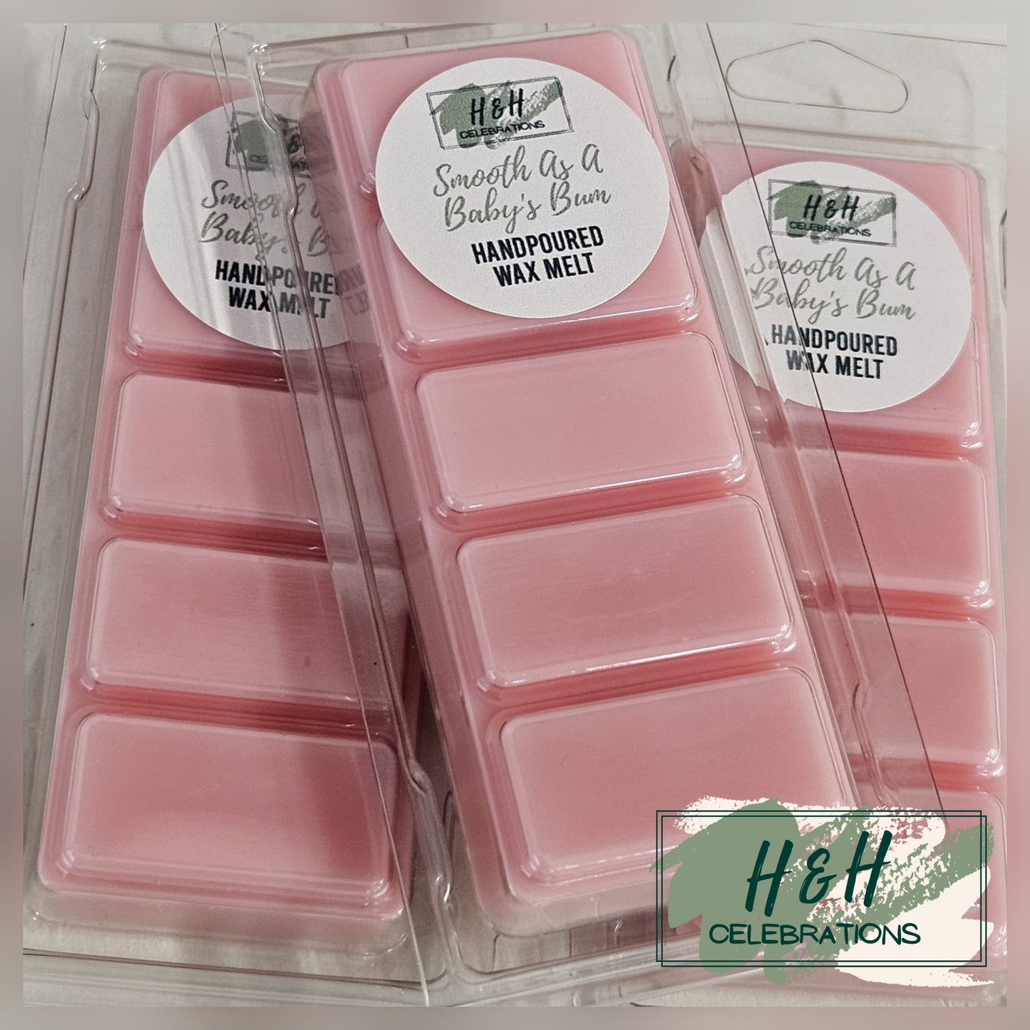 Smooth As A Baby's Bum Wax Melt Snap Bar