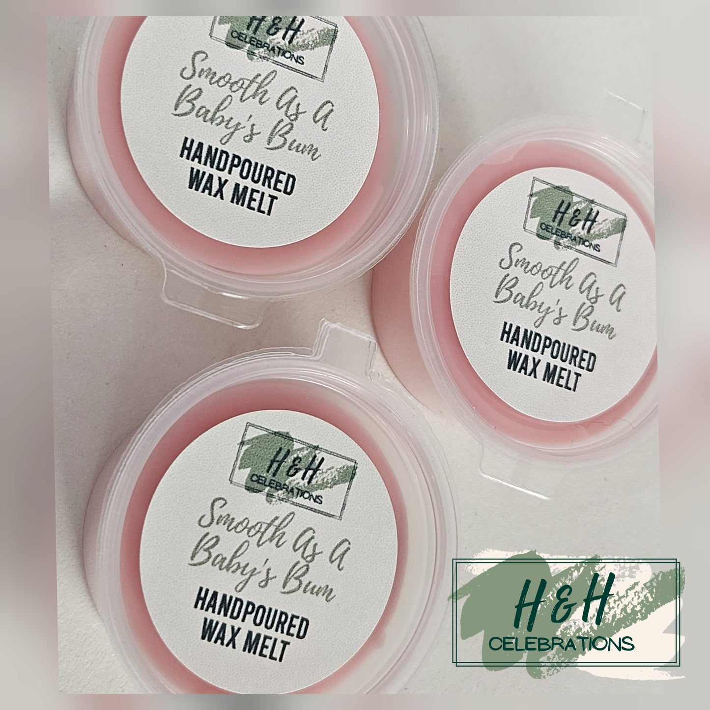 Smooth As A Baby's Bum Wax Melt Shot Pot