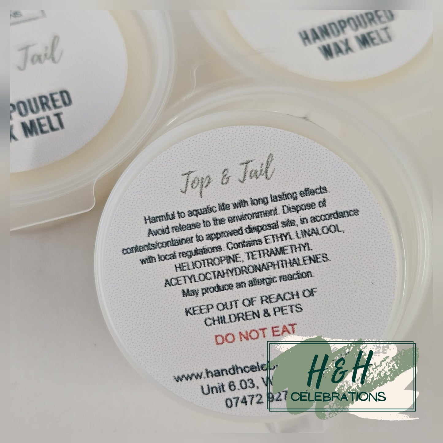 Top & Tail Wax Melt Shot Pot