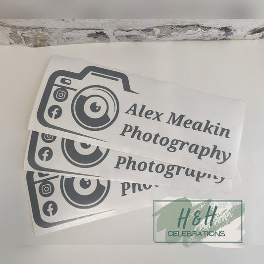 Alex Meakin Photography Car Decal Stickers Gloss