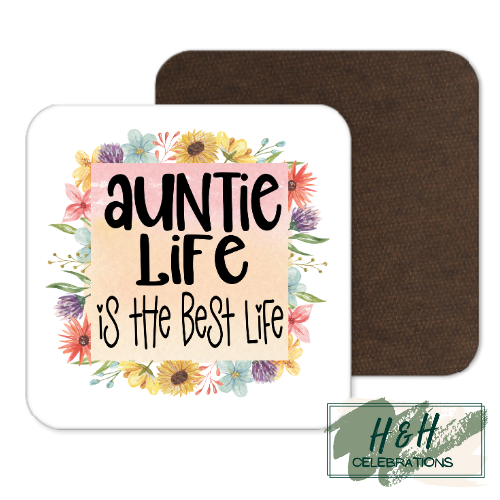 The Best Life MDF Coaster